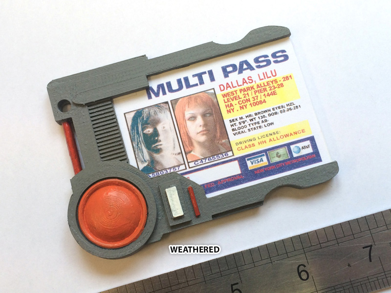 fifth element multipass id holder