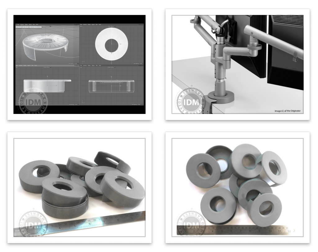 CAD modelling includes aesthetic aspects of colour, finish and texture, all IndustrialdDesign by 3DprintingLEEDS