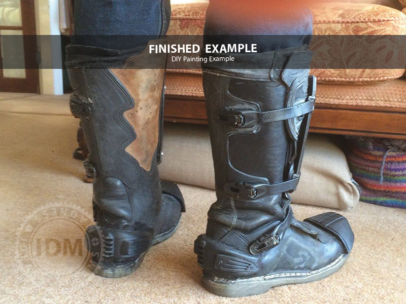 Judge Boot Armour HEEL | IDM Imagineering